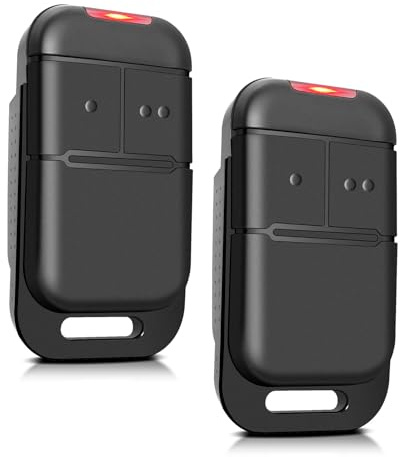 2401539 Telecommande Portail, 433,42 MHz Telecommande Porte de Garage pour 2401539, 1841026,1841025, 2 Canaux, 2PCS