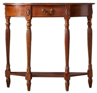 mjyyyds188 Table d'appoint Console de Rangement beauté Table Console esthétique Vintage Meubles Luxe for Hall d'entrée(Grand)