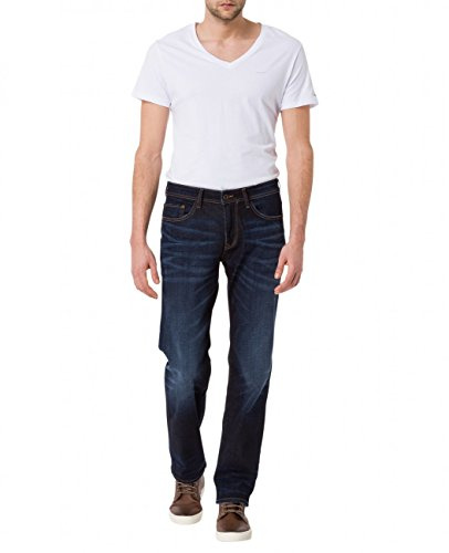 Cross Herren Antonio Loose Fit Jeans, Blau (Deep Blue 089), 34W / 34L EU
