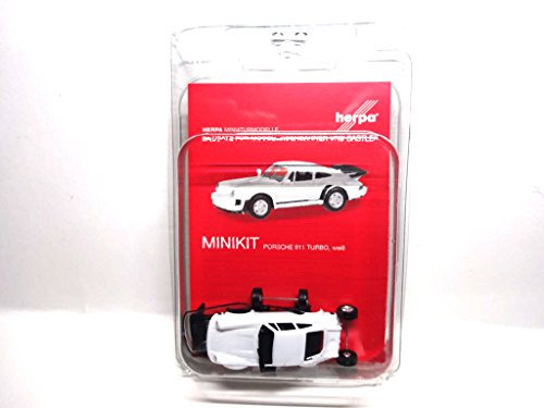 Herpa 13307 Porsche 911 Turbo Mini-Kit, weiß