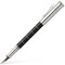 Graf von Faber-Castell 145773 - Füllfederhalter Classic Anello, Schwarz, Federbreite B, 1 Stück Feder: B