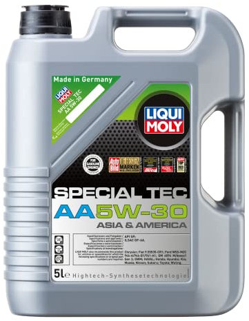 LIQUI MOLY Special Tec AA 5W-30 | 5 L | Synthesetechnologie Motoröl | Art.-Nr.: 20954