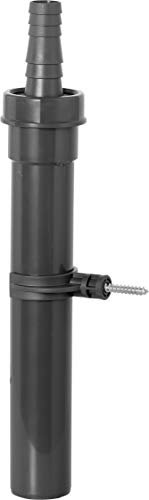 Cornat Rezyklat Verstellrohr - 1 1/2 Zoll x 40 mm - 305 mm Länge - Mit Tülle & Wandhalterung - Hergestellt aus recycelten Kunststoffen - Made in Germany Qualität / Siphon-Tauchrohr / T356010R Grau