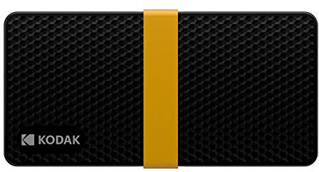 KODAK SSD Portable X200 128 Go avec USB-C 3.1 Gen 2 (10 Gbit/s)