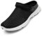 SAGUARO Hausschuhe Herren Sommer Outdoor Pantoletten Atmungsaktiv Damenhausschuh Schwarz 37
