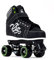 Rio Roller Mayhem II Rollschuhe für Erwachsene, Unisex, Schwarz, Größe 40 1/2