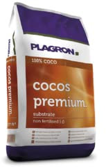Plagron cocos premium 50 L 100% coco substrat Dünger Erde Anzucht Grow Bloom