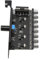 Gehäuselüfter Hub CPU-Kühlung 8 Port 12 V 3Pin 4Pin PC-Lüfterdrehzahlregler 72W Lüfterdrehzahlregler mit Fester Schraube für Desktop-Computergehäuse(IDE)