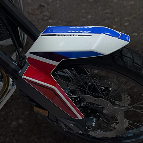 Resin Bike Adesivi Moto Compatibile con Honda Africa Twin 1100 2022-2023. Parafango Anteriore da Urti e Graffi. Adesivi Resinati 3D Africa Twin CRF 1100 L