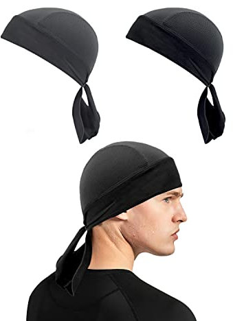 2er Pack Bandana, schnelltrocknende Sport Hauben für den Außenbereich, feuchtigkeit transportierende, atmungsaktive, UV-blockierende Hauben, geeignet zum Joggen, Wandern, Radfahren und Motorräder.
