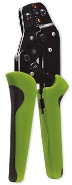 Quadrios 22T013 22T013 Crimpzange Isolierte Kabelschuhe, Stoßverbinder 0.25 bis 2.5 mm²