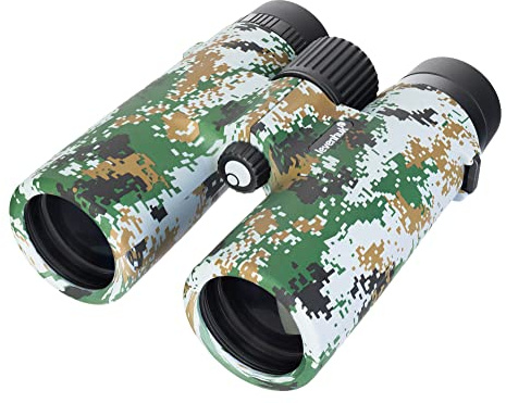 Levenhuk Camo Dots 10x42 Fernglas, Tarnmuster, BK-7, für Erwachsene | Kompact, Leicht, Wasserdich, mit Entfernungsmesser und Absehen, Ideal für Jagd, Outdoor, Trekking und Naturbeobachtung