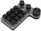 Vikye Mechanische -Makro-Gaming-Tastatur, 12 Tasten, 3 Knöpfe, Einhand-Bluetooth-USB-PC-Tastatur, Programmierbare Tastenkombination, Benutzerdefinierte Funktion,