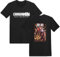 Kinsea T-Shirt for Men Short Sleeve Round Neck, Chainsaw Man Manga Tshirt Print Tees Tops-Black||S