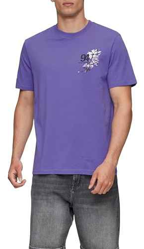 QS Baumwollshirt mit Brustprint
