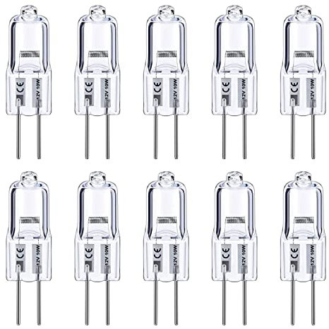12V 20W 10W Mikrowellen Halogen Glühbirne Ersatz Mit 2-poliger Kühlschrank Ofen Beleuchtungsbirne Kleingeräte Teile Kleingeräte Glühbirnen