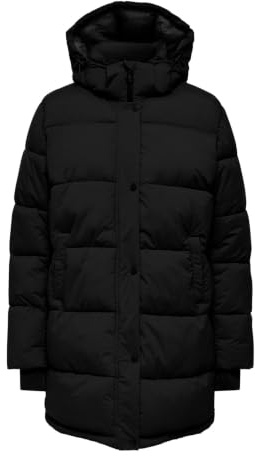 ONLY Damen Onlann Premium Puffer Coat Mid-long Otw Mantel (1er Pack)