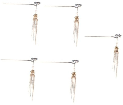 Ipetboom Lot De 5 Épingles À Cheveux Pendantes Pour Chignon Élégantes Et Légères