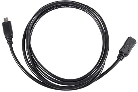 Eighosee 1.5m Mini USB B 5pin Male To Female Extension Cable Cord Adapter Black
