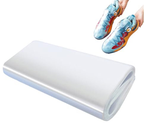 Wärmeschrumpffolie Rolle | Verpackungsbeutel Schrumpffolie Klare Schrumpffolie Schuhschrumpffolien Wärmewickelhüllen PVC Beutel für Geschenkkörbe Selbstgemachte -Projekte