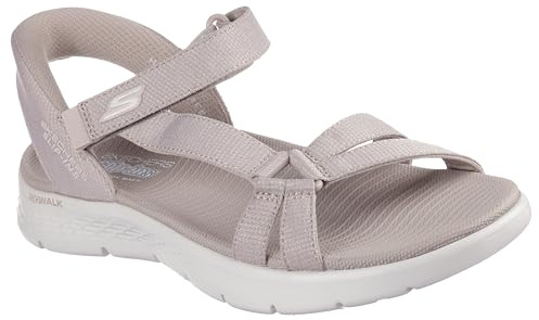 Skechers Go Walk Flex Sandal - Illuminate Damen Sandale Textil Navy blau