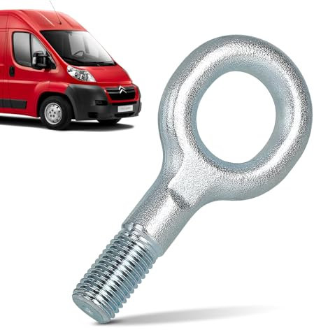 efuturetime 1348135080 Gancio di Traino 674417 da 107 mm Tow Hook Compatibile con Fiat Ducato, Citroen Relay, Peu-geot Boxer