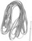 BESPORTBLE Outdoor-springseil Kinder Springseil Für Kinder Skip Rope Hochelastisches Band