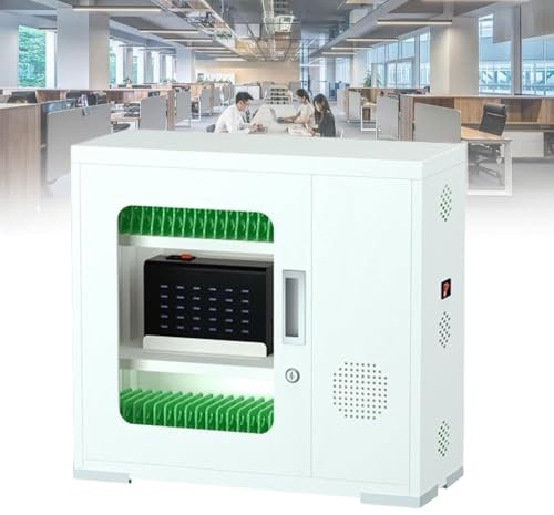 GLBMXDD Mobile Phone Charging Cabinet,Cell Phone Lock Box, Phone Jail, Rechargeable Mobile Phone Storage Locker, 6-60-Ports, Cellphone USB Charging Station,60Slots