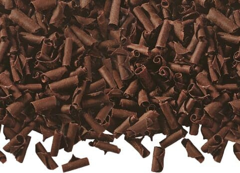 Barbara Decor Barbara Decor Dark chocolate blossom curls 1kg
