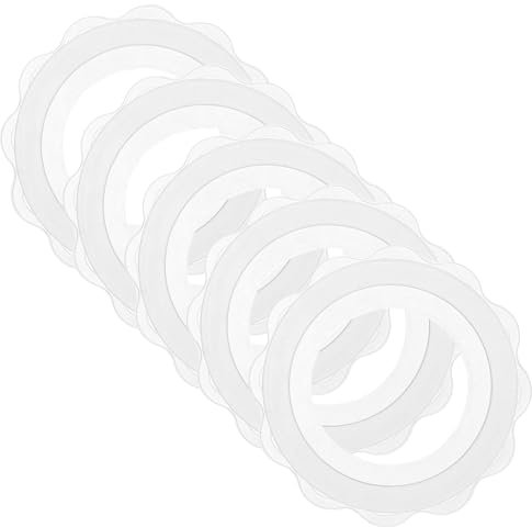 LOPUNER 5 Coppette Protettive per Allattamento Silicone Antiscivolo Design Traspirante e Resistente Al Protezione Attrito per e