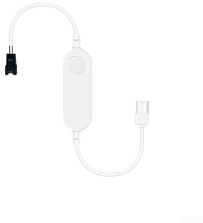 Minflora Digitaler LED-Streifen-Controller, WLED und für ESP32, kompatibel mit Sound Reactive Mic Mode, 12-24 V Gleichstrom, IP20 Bewertung für Mini-LED-Installationen