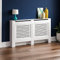 Vida Designs Milton Heizkörper, weiß Moderner MDF lackiert, Schrank, Groß