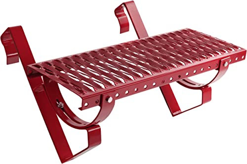 Dachtritt Steigtritt 40 cm für Dachziegel und Biberschwanzziegel zum Einhängen (RAL 3004 - Kirsche)
