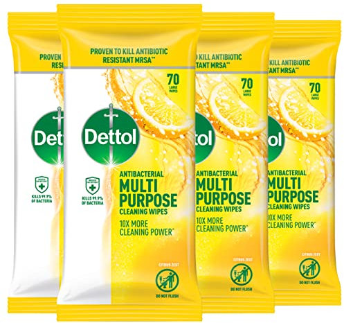 Dettol Multipurpose Wipes Citrus, 1.5 kg
