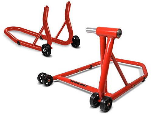 Einarm Montageständer Set Kompatibel mit Ducati Streetfighter 848 11-15 hinten vorne CLR