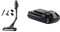 Rowenta RH9638 X-Force Flex 8.60 Allergy Akku-Staubsauger | Stab-und Handstaubsauger | LED-Düse | Flex-Gelenk | 99,9% Luftfilterung | 70 Min Laufzeit | inkl. Polster-& Fugendüse & 2. Akku | Lila/Grau