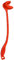 AnNafi Speed Arm Ballwerfer | Cricket-Übungswerfer & Pickup | Hundewerfer | Apportier- und Faltwerfer-Set | Cricket-Ausrüstung (mit Tennisball, Orange)