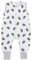 TupTam Baby Ganzjahresschlafsack mit Füßen - 2,5 TOG - OEKO-TEX - Unisex, Farbe: Igel Grau, Größe: 80-86