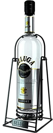 Beluga Magnum Noble Russian Vodka 6L (40% Vol) mit Schaukel 6000ml Flasche- [Enthält Sulfite]