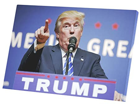 Fabulous Druck auf Leinwand Donald Trump (45 cm x 30 cm)