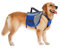 Cyrank Hunderucksack Geschirr, Hundesattel Hunderucksack Hundeweste Hundesatteltaschen Hundereisetasche mit reflektierendem Streifen Hundewanderweste für kleine mittlere große Hunde(L)