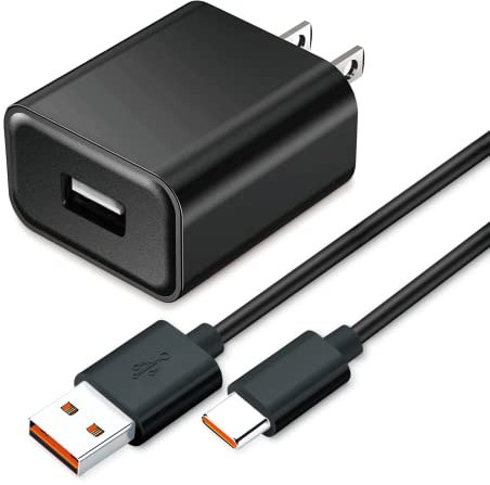 Fast Wall Charger 5FT USB C Charging Cable Cord for JBL Flip 6 Flip 5 JBL Charge 4, 5, Clip 4, GO 3, JBL Xtreme 3, JBL Pulse 4 JRPOP Endurance Peak II Wireless Bluetooth Speakers JBL headphones orange