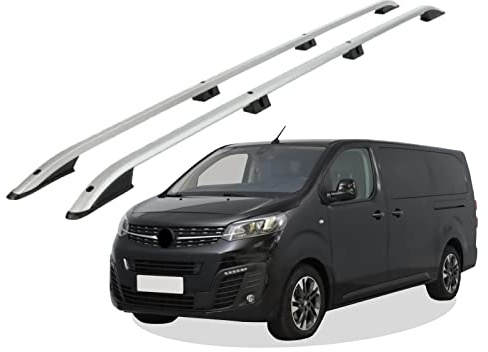 Dachreling passend für Opel Zafira Life L3 lang Flügeltüren ab 2019 (Grau) mit ABE
