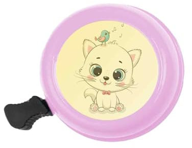 bb Klostermann Fahrradklingel Katze 55 mm - bbeBells 52420 - Glocke Klingel Läute Schelle