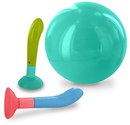 Comansi- Bola Loca - Juego al Aire Libre, Color Turquesa (C23012)