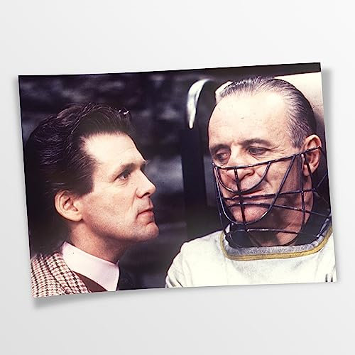 Artis Prints Poster (Baumwolle) Hannibal Lecter, Schweigen der Lämmer Film, Klein bis XXL, Inneneinrichtung - Wohnzimmer - Wohnung, Dekoration