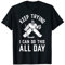 Eishockey Trikot Wintersport Striker Elfmeter Retro Puck T-Shirt