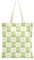 linqin Süße Frosch-Tragetasche, Segeltuch für Damen, wiederverwendbar, Einkaufstasche, Stofftasche mit Tasche für Schule, Geschenk, Arbeit, Süßer Frosch, 15 x 16.3
