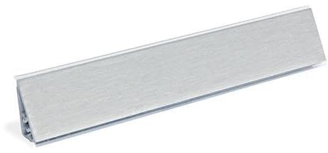 AERREGI SET ALZATINA TRIANGOLARE | SPALLETTA PER TOP CUCINA | ALZATINA COLORE INOX COMPLETA DI ACCESSORI | LUNGHEZZA 2 METRI | ALZATINA RESISTENTE MADE IN ITALY