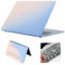 TekTier Custodia Opaca per MacBook Air 13.3 Pollici A1466 A1369 Versione 2010-2017, Custodia Protettiva Ultra Sottile e Copritastiera Italiano UE, Sfumata Rosa-Blu 02